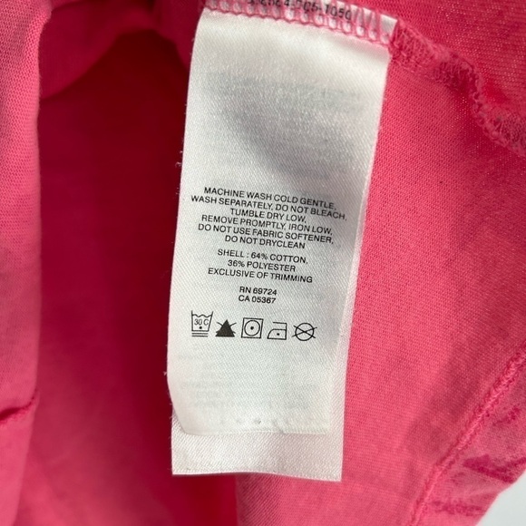 (2) Columbia Women's Abstract Print Active Tee- Pink/ Blue Size XS - Picture 5 of 10